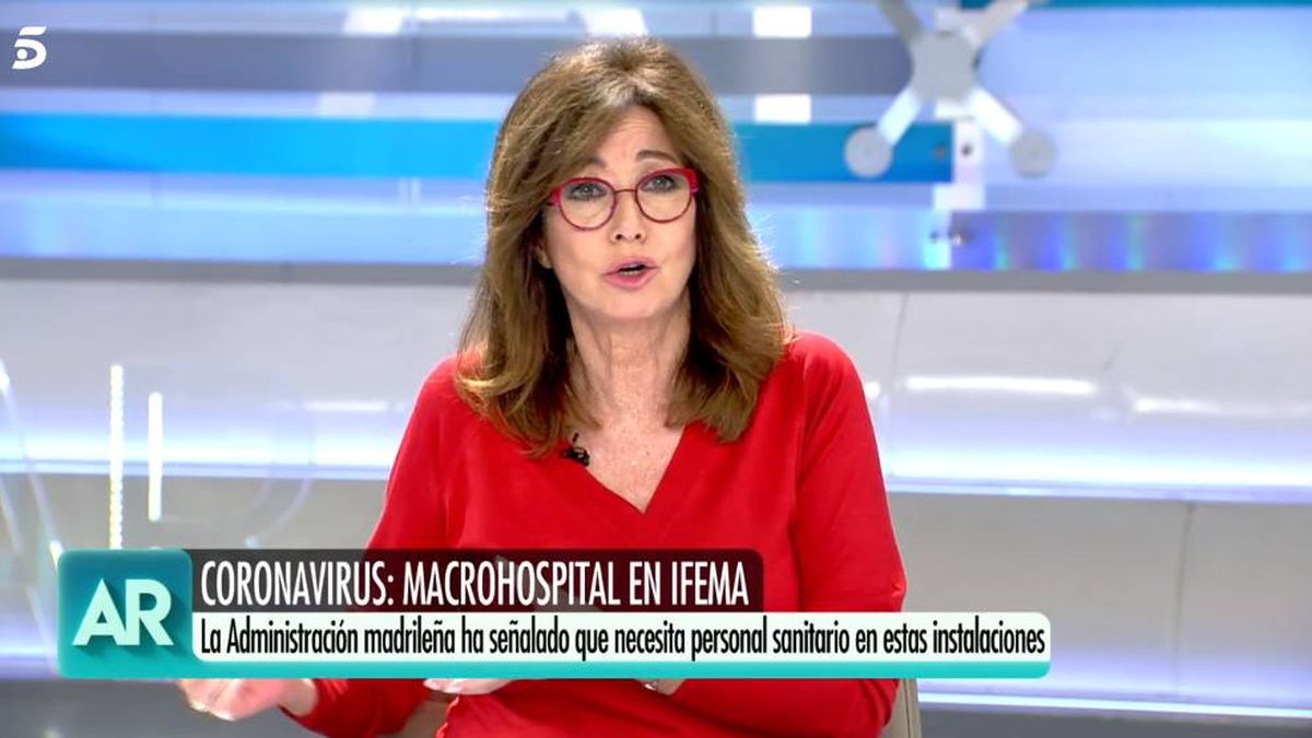La indignación de Ana Rosa Quintana por la gestión del Gobierno del coronavirus: "¿Dónde están los materiales?"