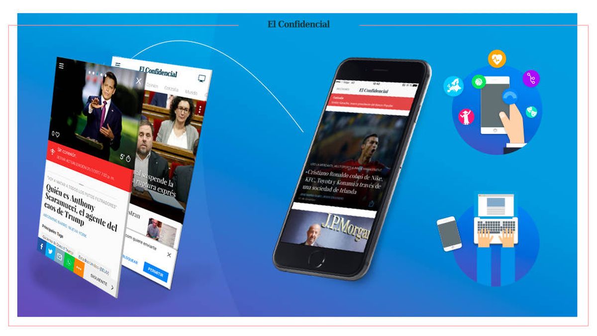 El Confidencial incorpora lo mejor de la web y de las apps en su nueva versión móvil
