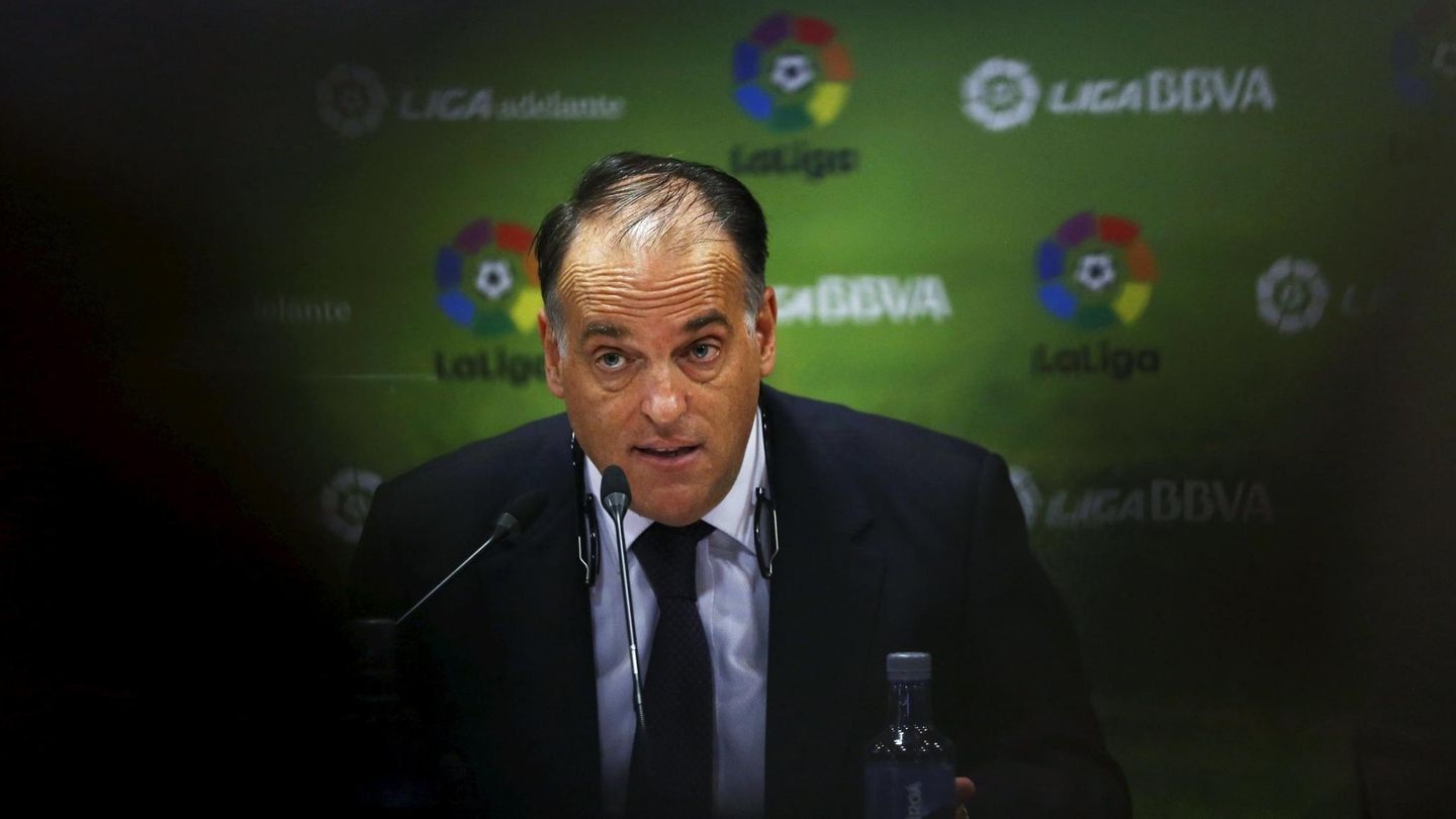 Javier Tebas, presidente de La Liga (Reuters).