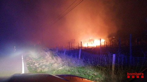 Un incendio forestal en Girona impulsado por la tramontana afecta ya a 400 hectáreas