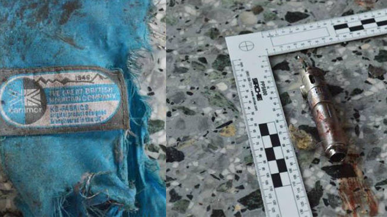 Parte de la mochila del suicida y el detonador que activó el explosivo. ('The New York Times')