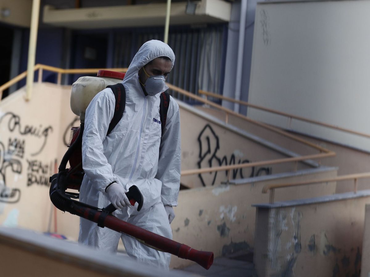 Foto: Coronavirus en Tesalónica, Grecia (Reuters)