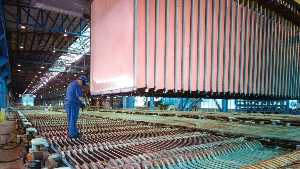 Atlantic Copper, en Huelva, logra ser la fundición de cobre más eficiente del mundo