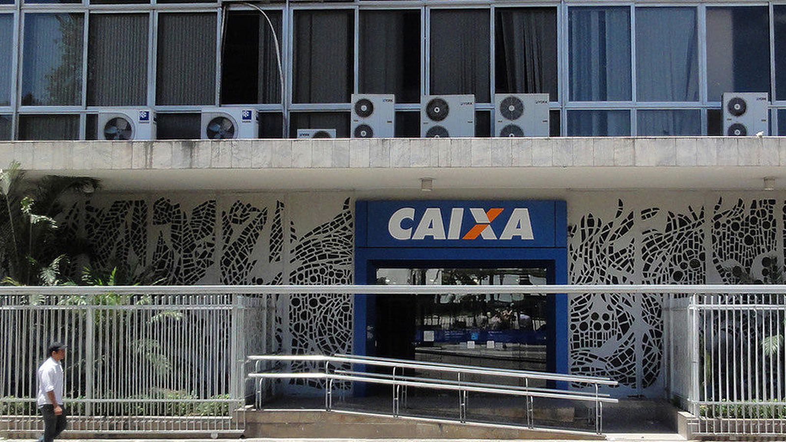 Foto: Sucursal de la Caixa Econômica Federal en Río de Janeiro