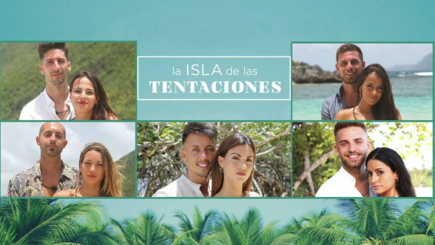 Foto promocional de las parejas de 'La isla de las tentaciones'. (Mediaset España)