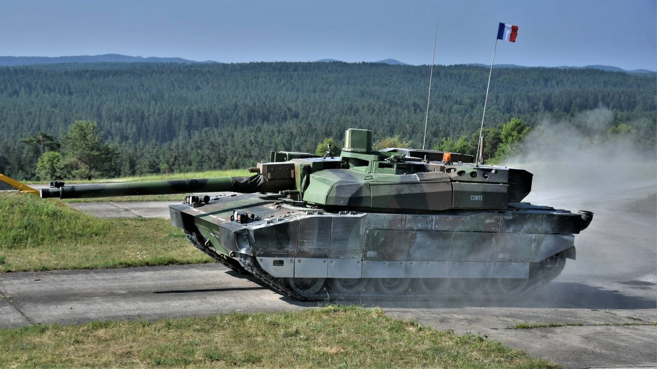 Foto: El AMX-56 Leclerc francés. (US Army)