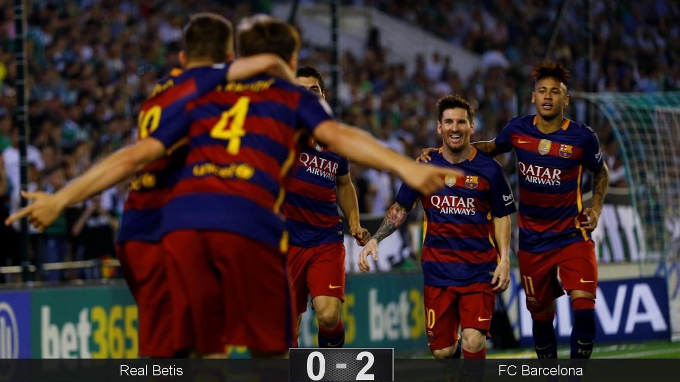 Foto: Rakitic celebra el primer gol del Barça (Reuters)