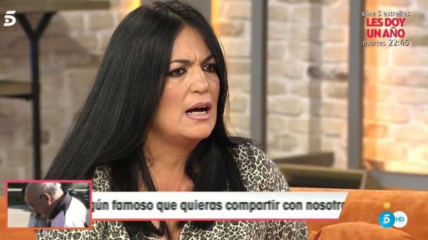 Lely Céspedes, en 'Viva la vida'. (Telecinco).