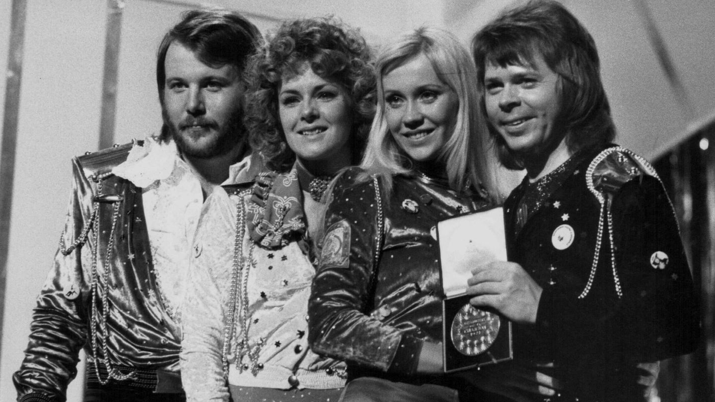 Imagen de archivo de ABBA. (Getty)