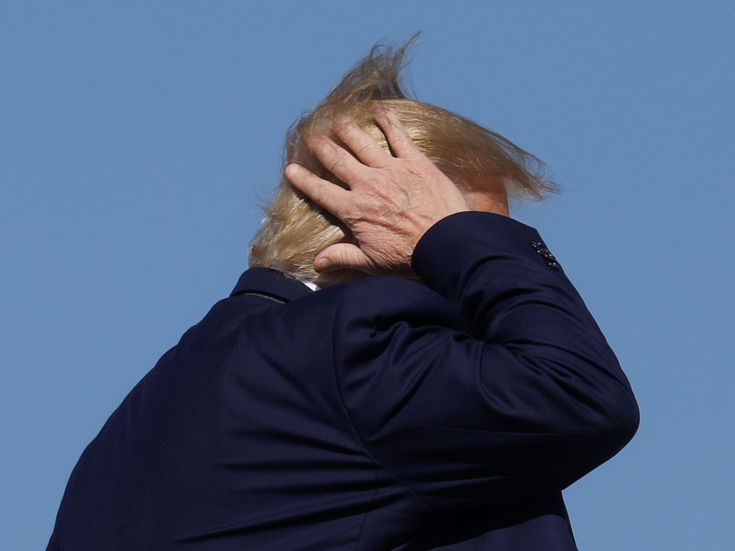 Donald Trump, en octubre de 2019. (Reuters/Leah Millis)