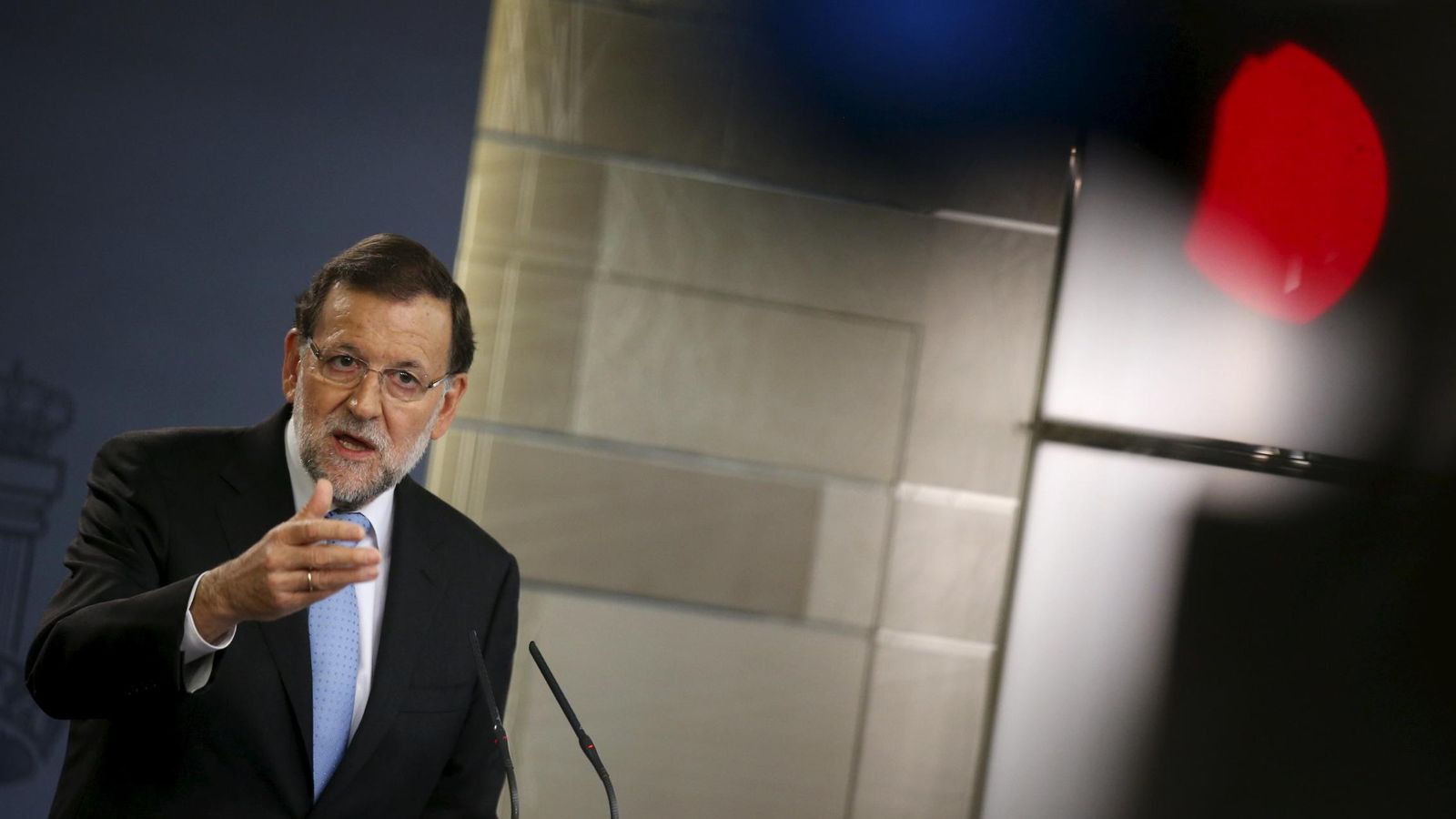 Foto: El presidente del Gobierno, Mariano Rajoy, tras la reunión. (Reuters)