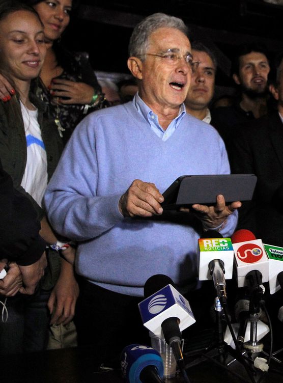 El presidente Uribe. (Reuters)