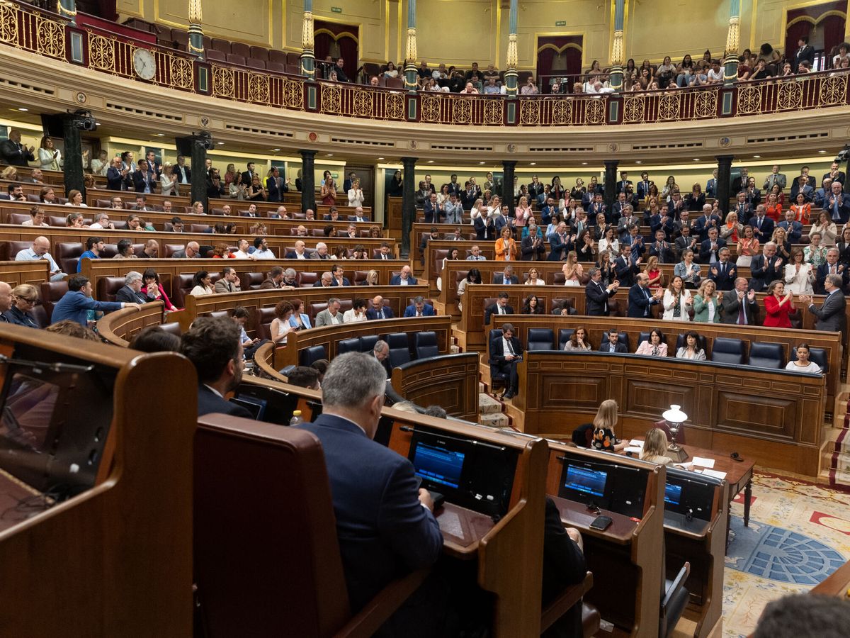 Foto: Un pleno en el Congreso de los Diputados. (Europa Press/Eduardo Parra)