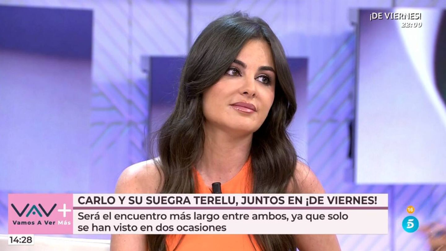 Alexia Rivas responde a Alejandra Rubio en 'Vamos a ver'. (Mediaset)
