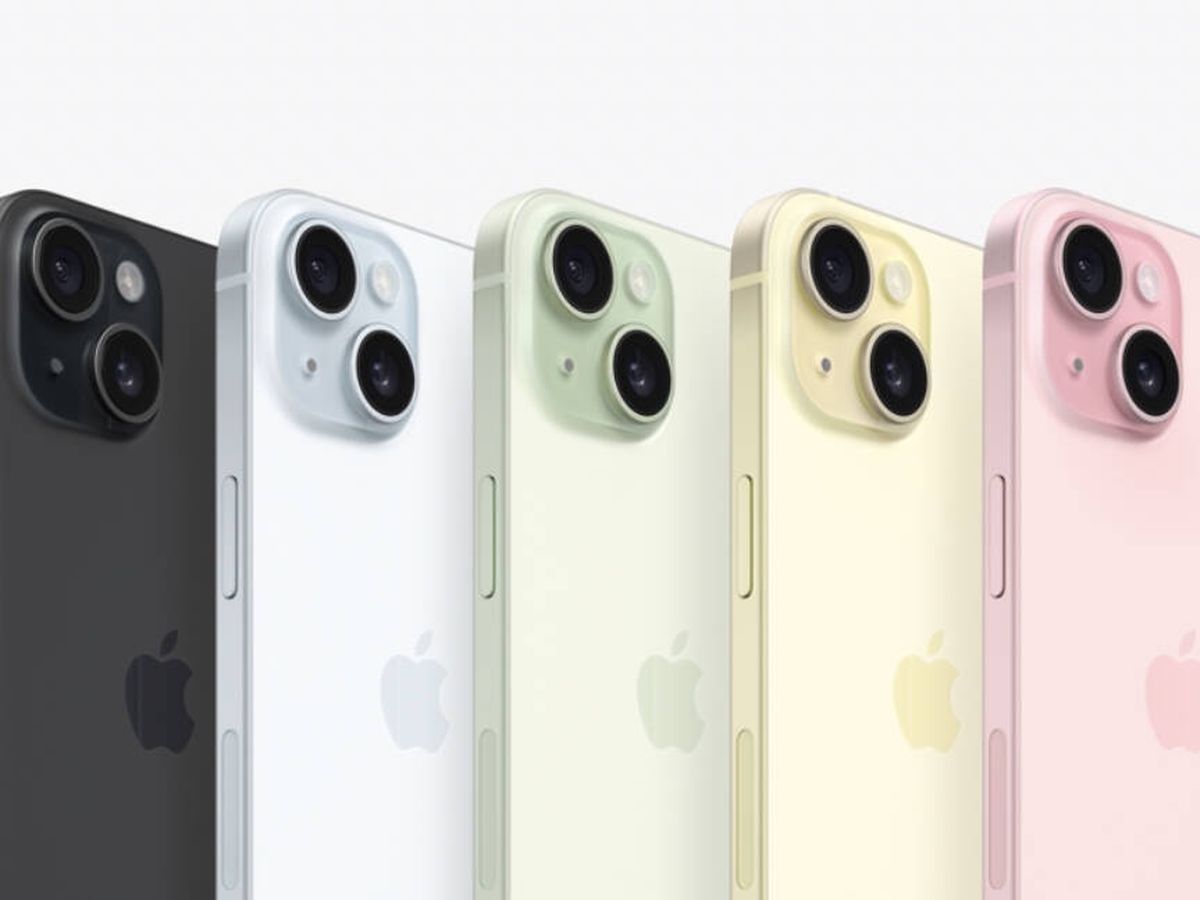 Los colores del iPhone 15