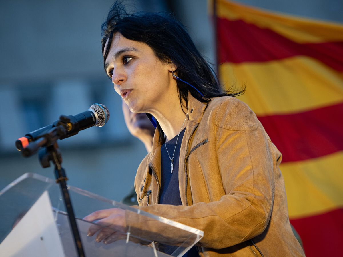 Foto: Orriols participa en un acto de campaña de las elecciones catalanas. (Europa Press/Glòria Sánchez)