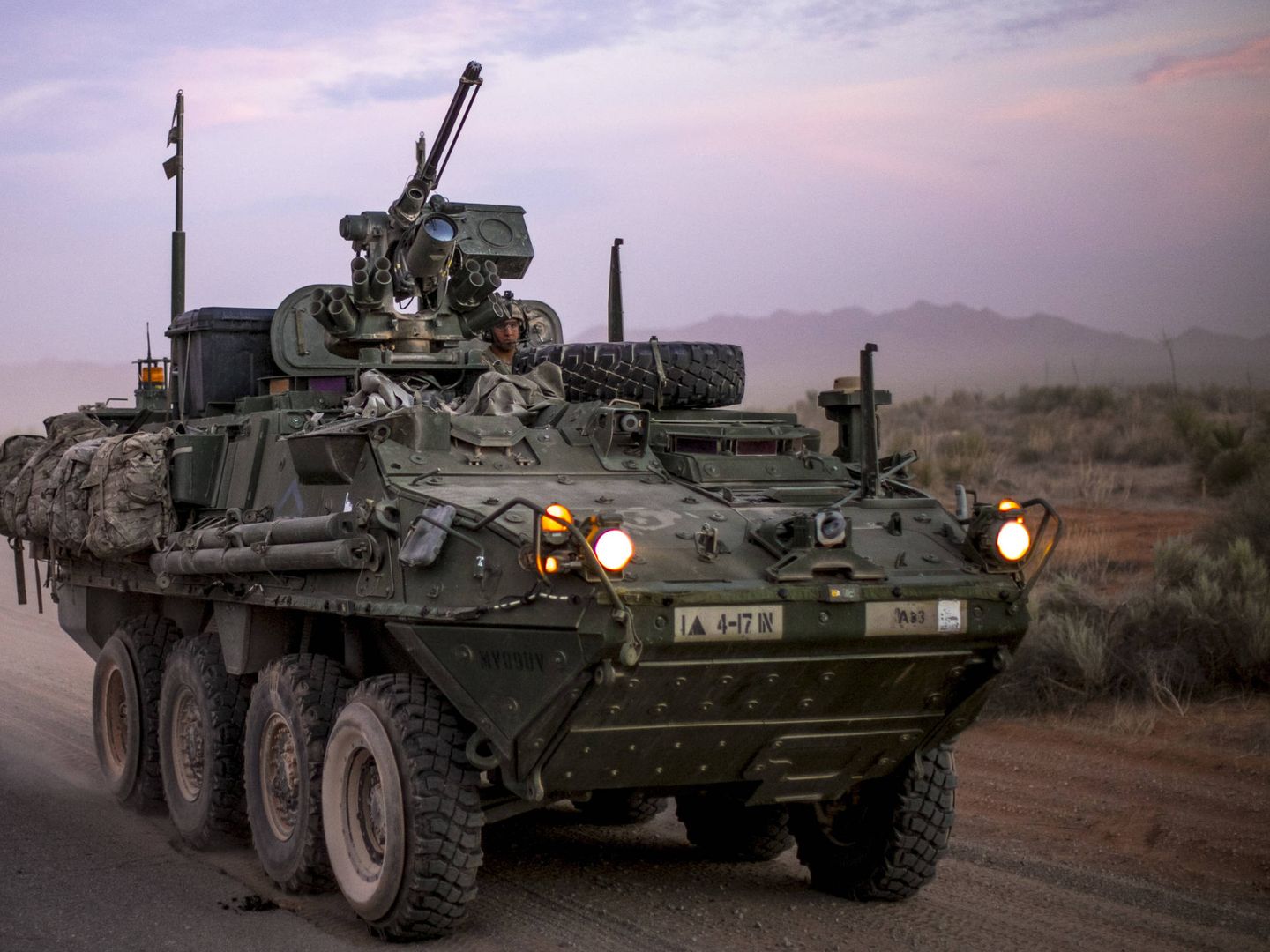 Vehículo Stryker (US ARMY)