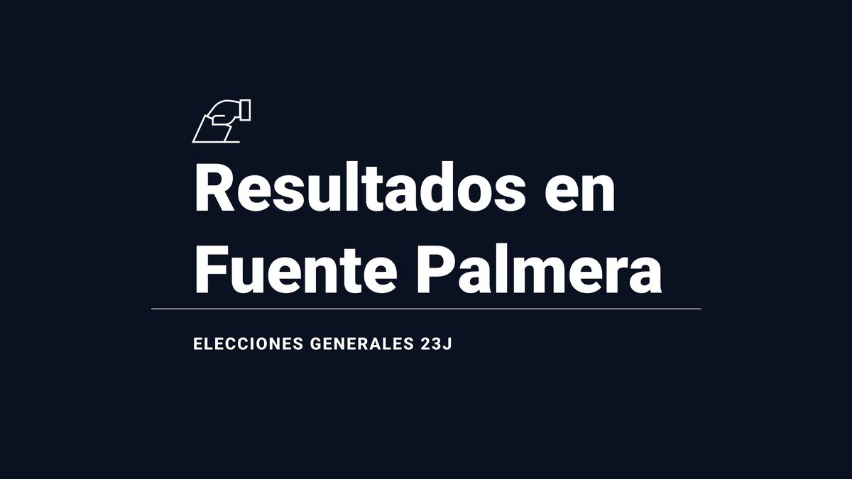 Resultados y escrutinio en Fuente Palmera de las elecciones generales 2023, última hora: el PSOE, el partido más votado