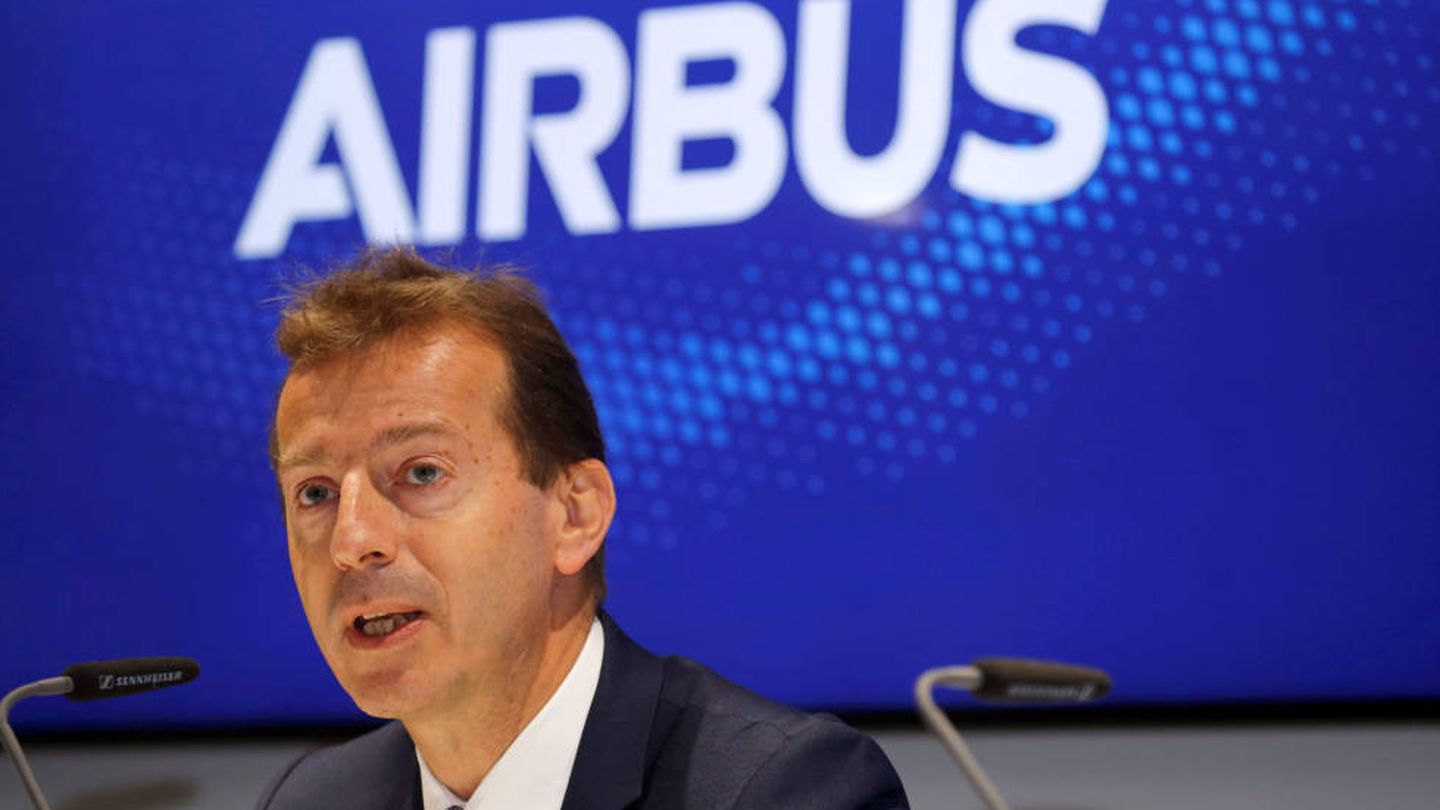 El CEO de Airbus, en un acto de la compañía. (Reuters)
