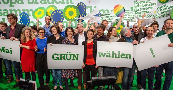 Foto: Campaña de los verdes en Alemania. (Reuters)