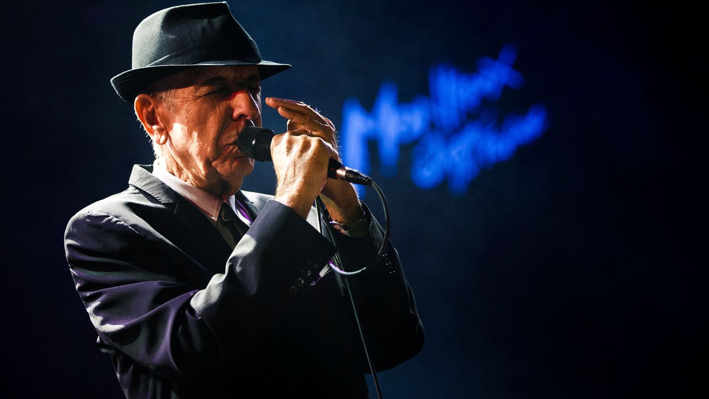 Leonard Cohen, durante un concierto en 2013. (Reuters/Valentin Flauraud)