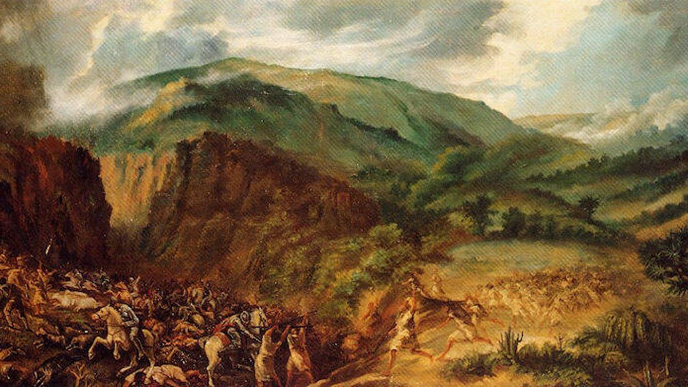 La batalla del barranco de Acentejo, último hito de la conquista de Canarias