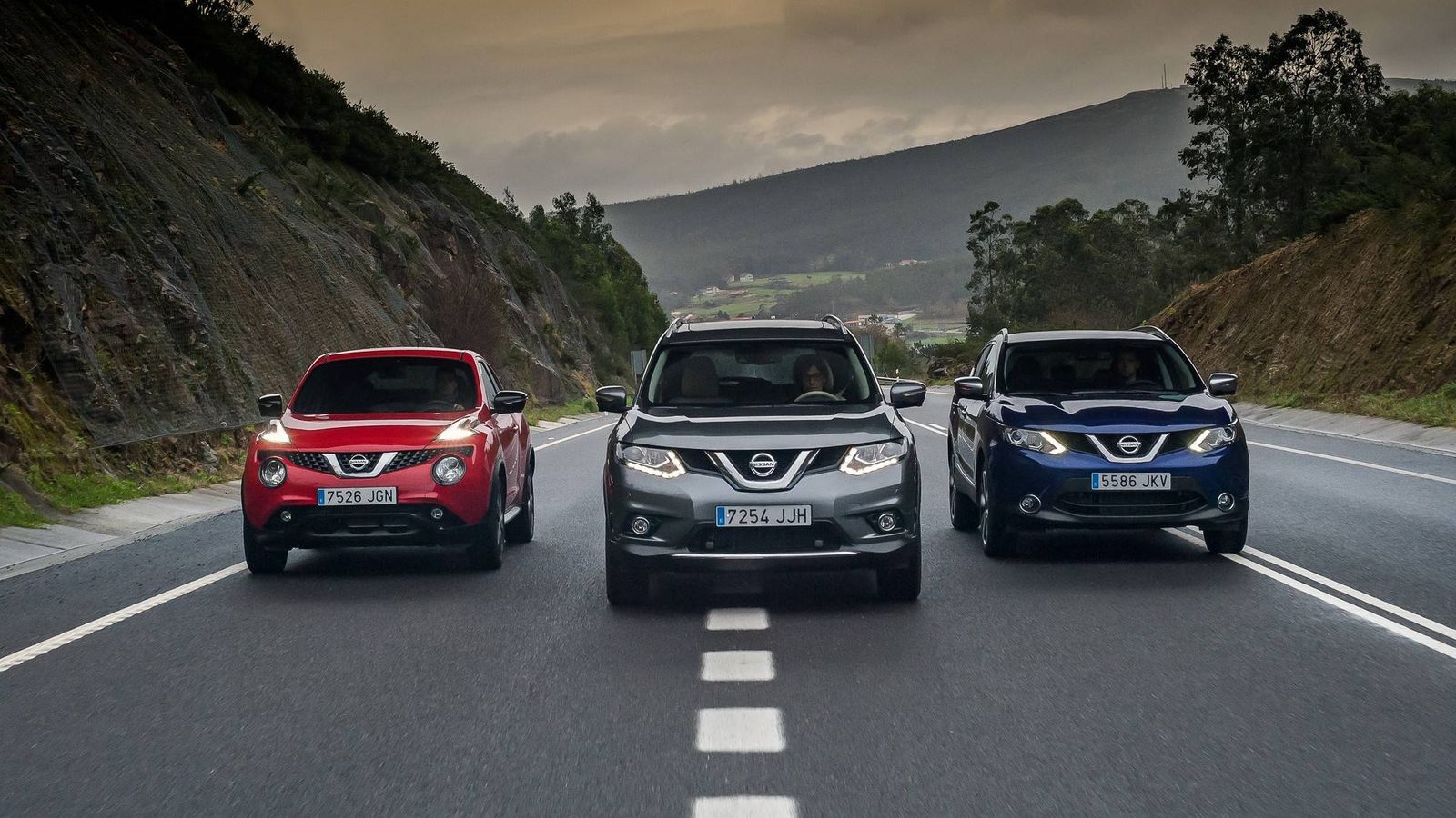 Foto: Un trío ganador de Nissan 