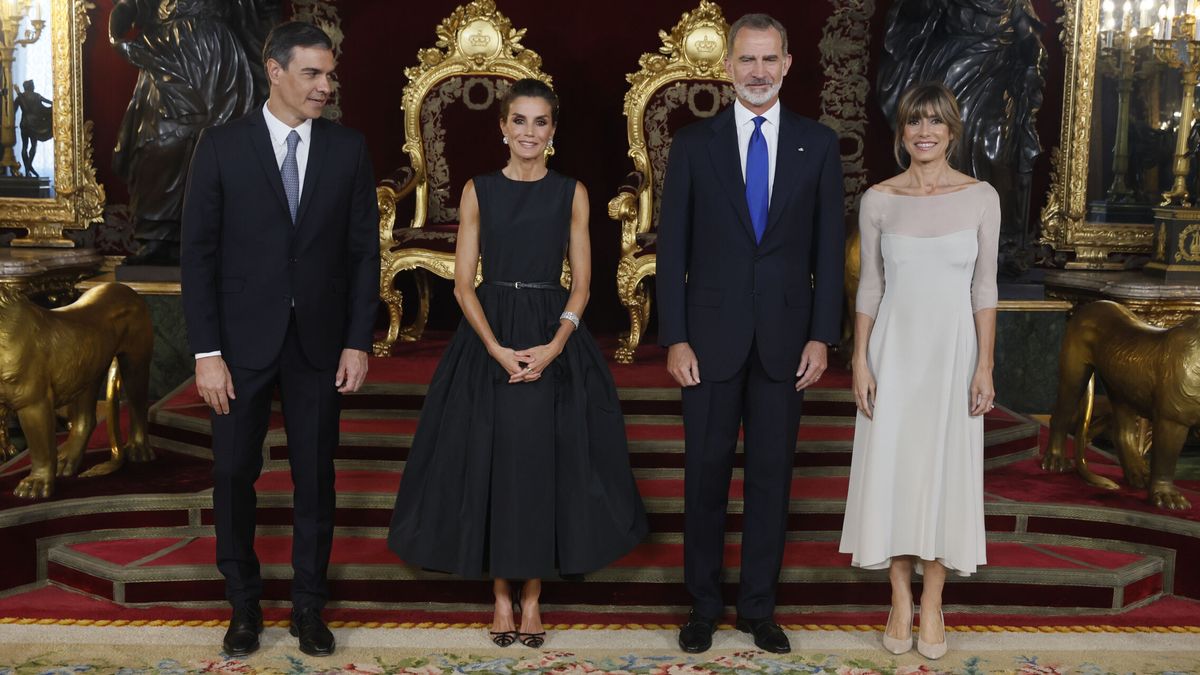 Begoña Gómez, Brigitte Macron, Jill Biden... Los mejores looks de la cena de la OTAN en el Palacio Real 