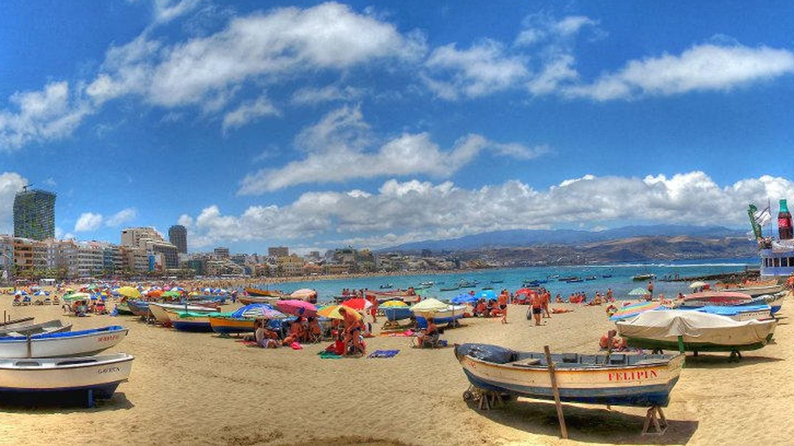 Foto: Playa de las Canteras, Las Palmas de Gran Canaria, Canarias (Flickr/Elcoleccionistadeimágenes)