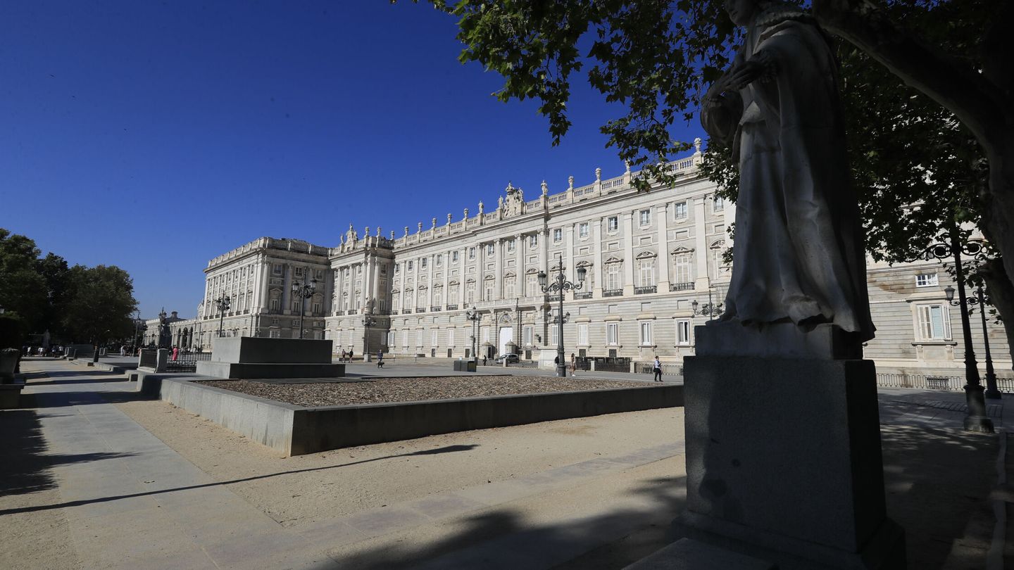 Vista del Palacio Real de Madrid. (EFE)