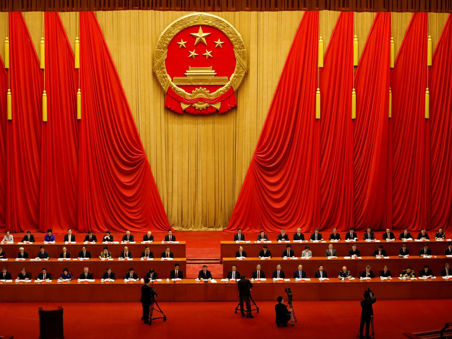 Discurso de Xi Jinping en Pekín. (Reuters)