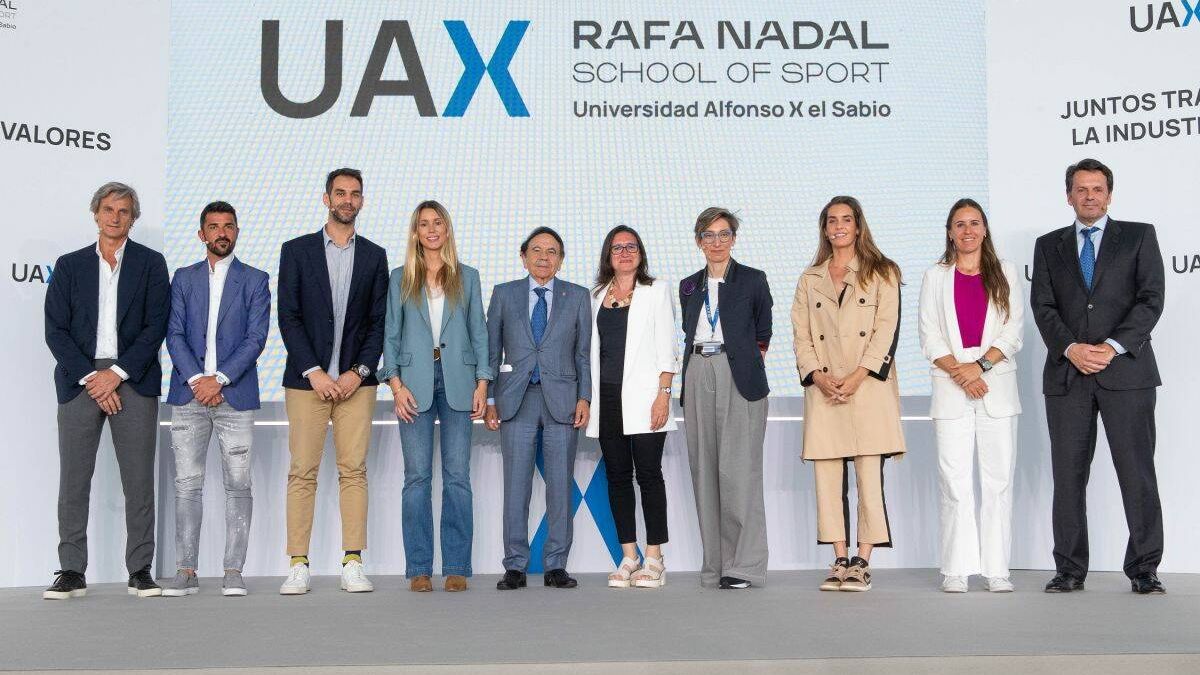 UAX Rafa Nadal School of Sport inaugura su nuevo polideportivo con leyendas del deporte español