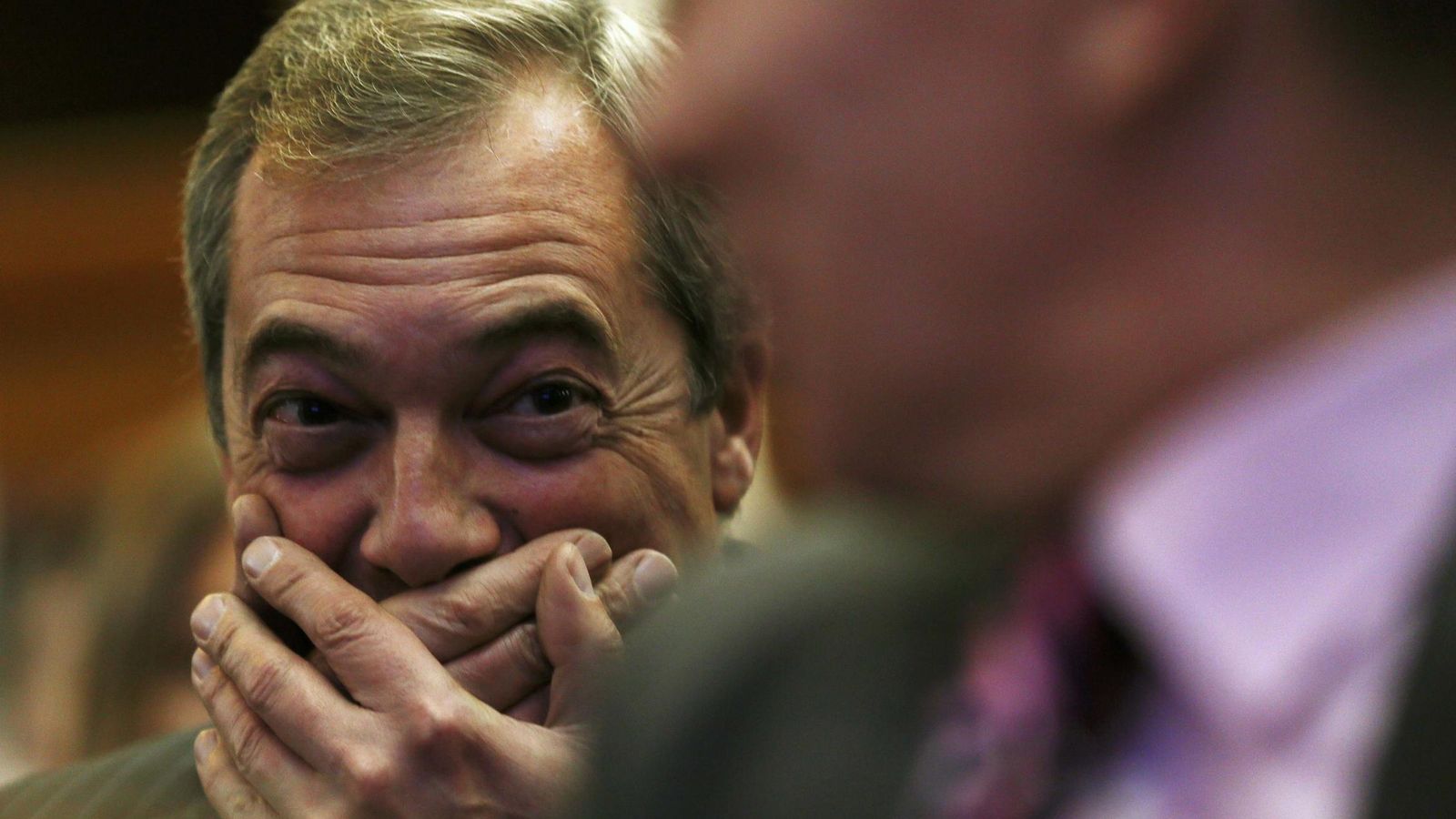 Foto: Nigel Farage, líder del Partido de la Independencia del Reino Unido (UKIP), en una rueda de prensa el 18 de noviembre de 2015 (Reuters)