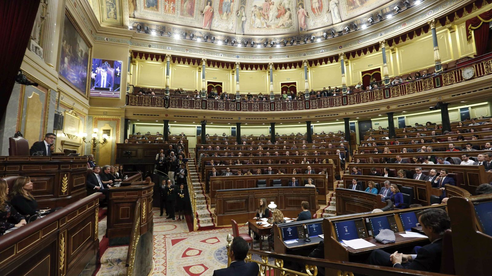Foto: Sesión constitutiva de la Cámara Baja, el pasado 13 de enero. (EFE)
