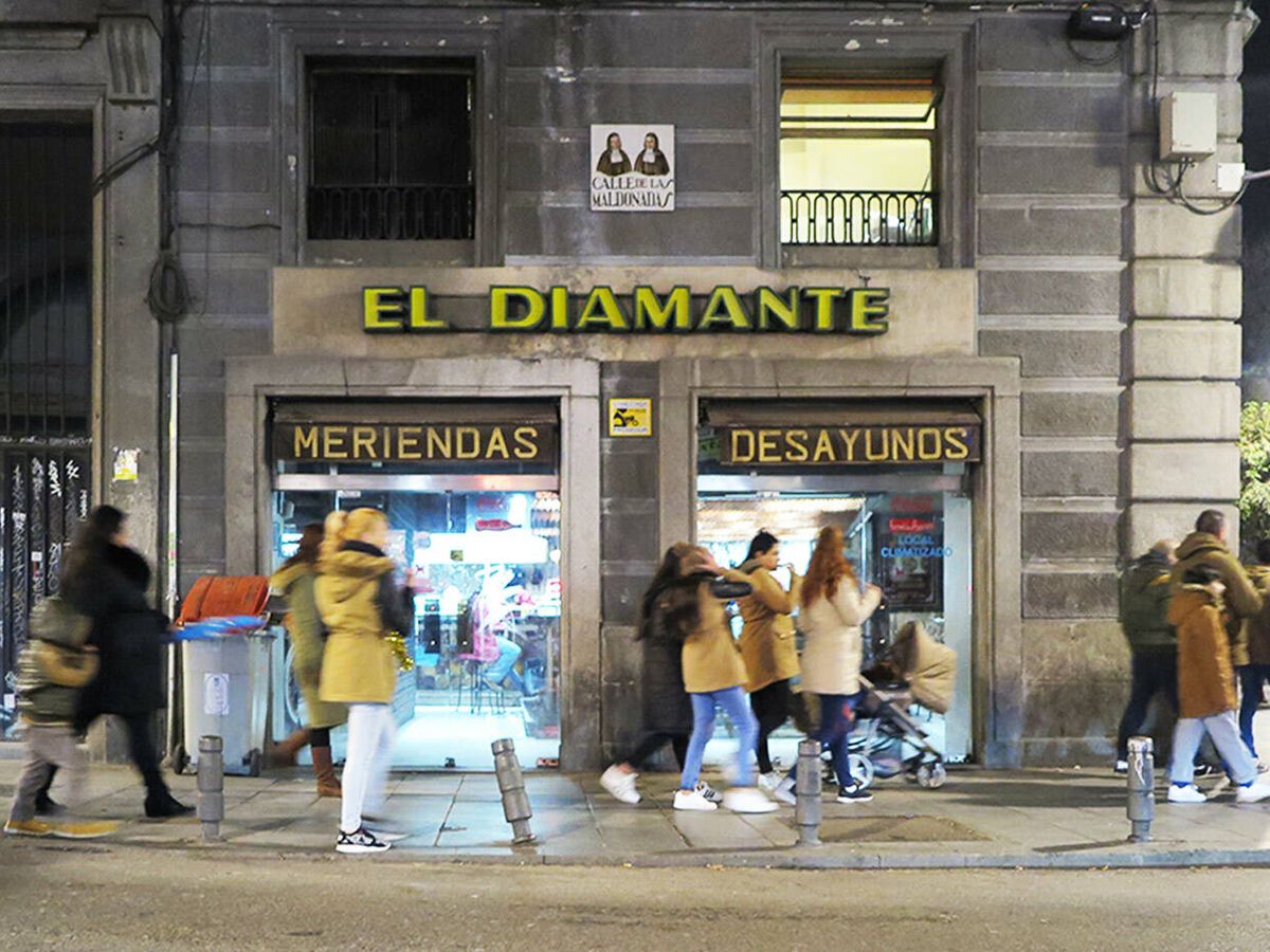Foto: El histórico cartel de El Diamante. (Cedida)