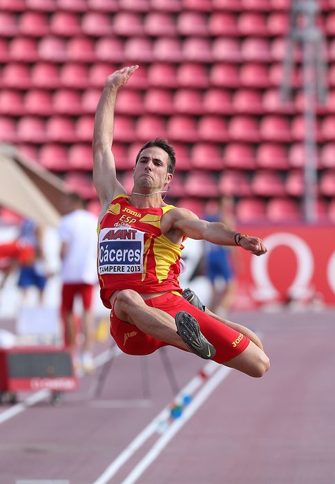 Foto: Eusebuio Cáceres es la gran esperanza de España (federación española de atletismo).
