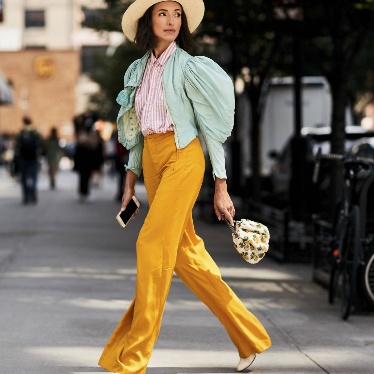 Pantalones anchos: Looks de Street Style (Foto), Ellahoy
