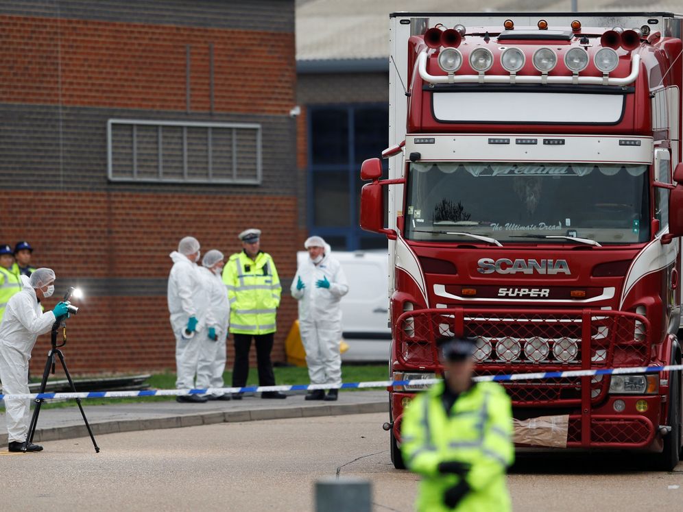 Foto: La misteriosa ruta del camión de la muerte: ¿por qué llevaba 39 cadáveres? (Reuters)