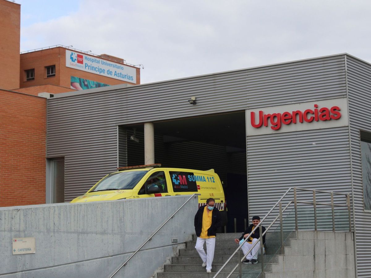 Foto: Urgencias del Hospital Príncipe de Asturias de Alcalá de Henares (Madrid). (EFE/Rodrigo Jiménez) 