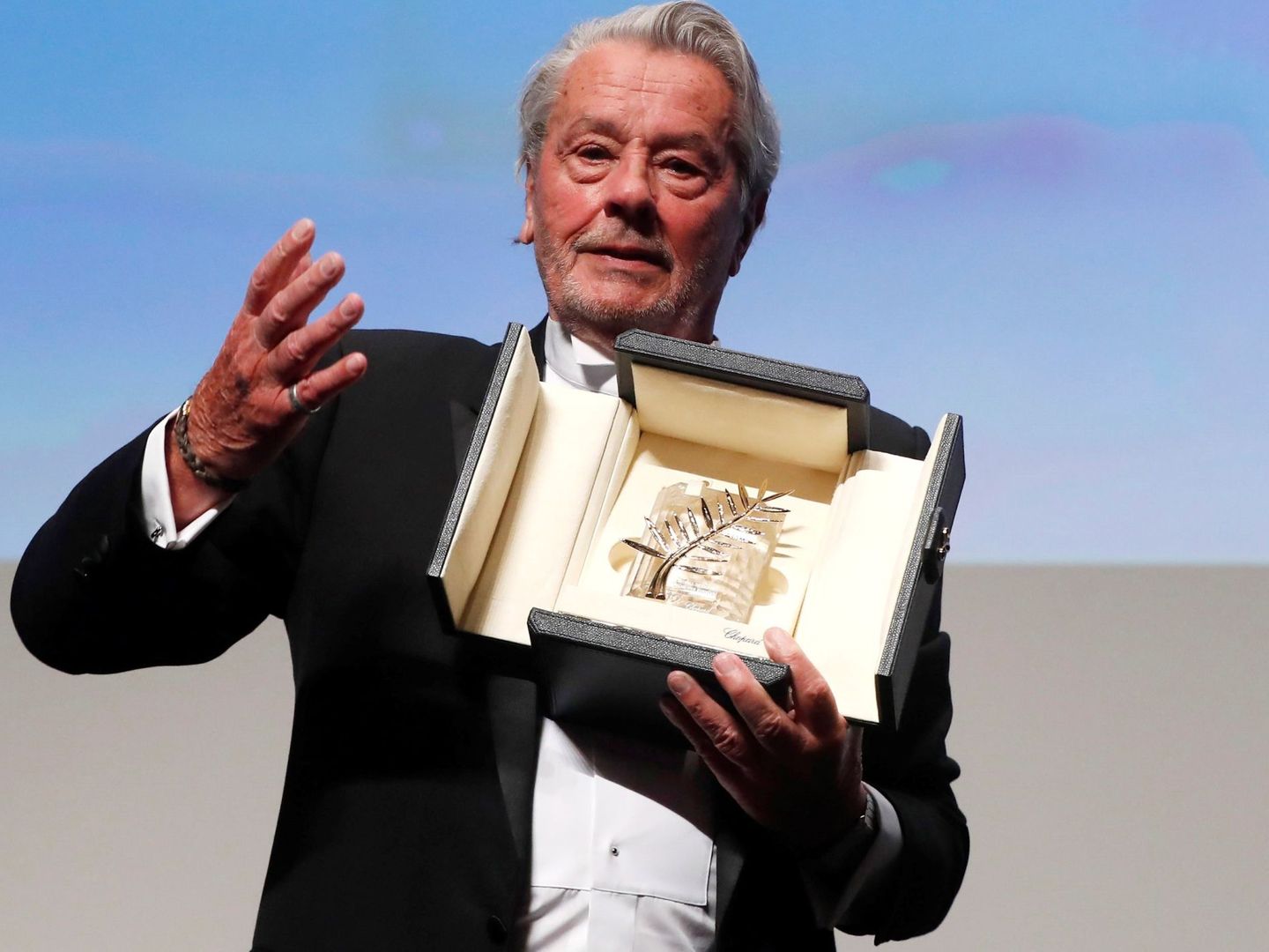 En su homenaje en Cannes, en mayo de 2019. (Reuters)