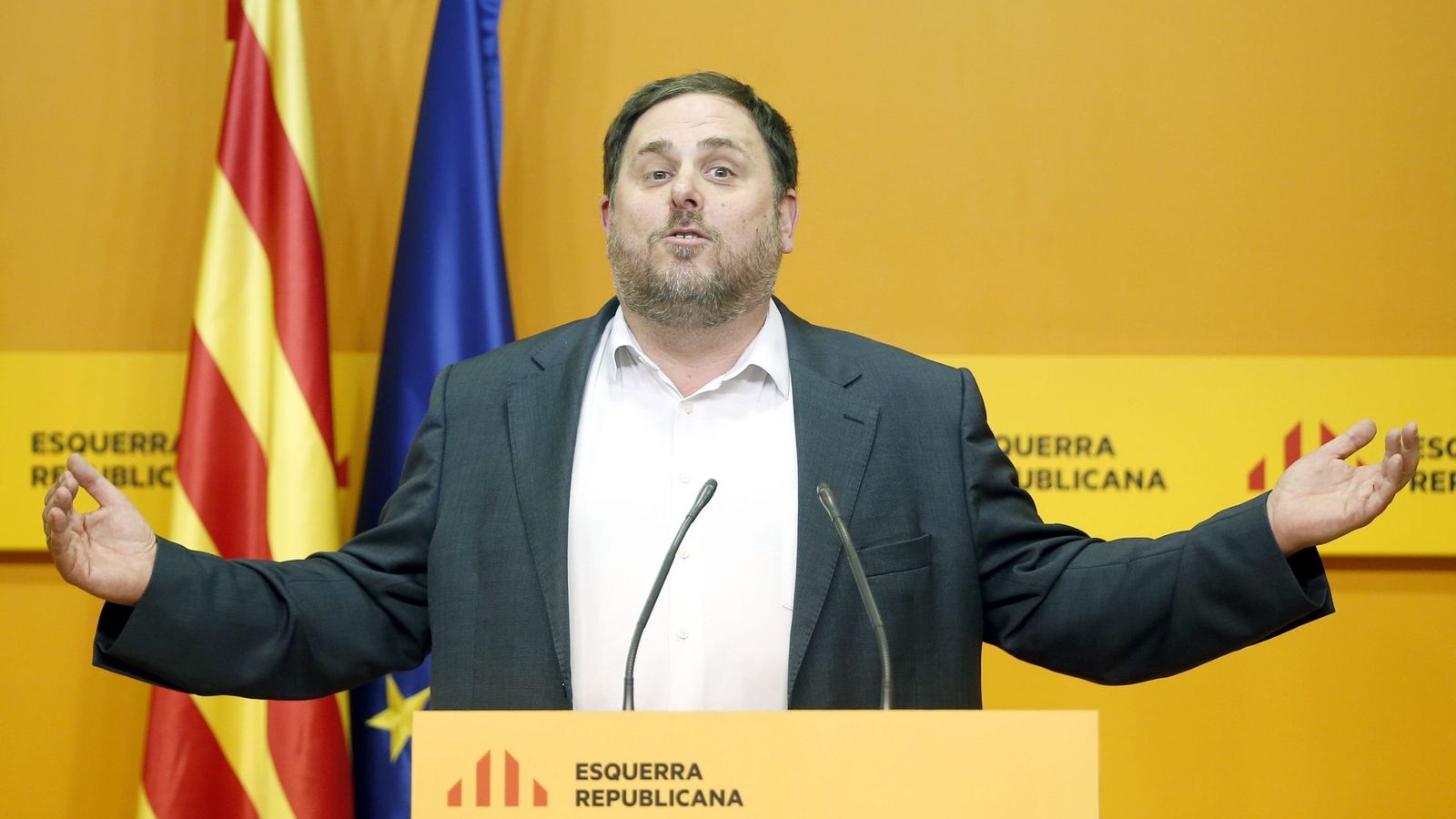 Foto: El presidente de ERC, Oriol Junqueras. (EFE)