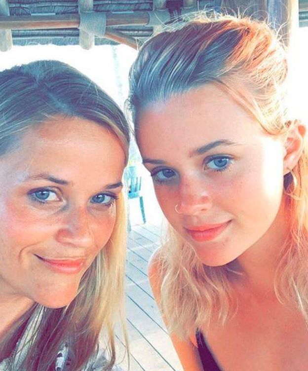 Foto: Reese Witherspoon y su hija en una imagen de Instagram