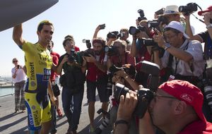 Alberto Contador, el ídolo de la afición y el temor de los favoritos