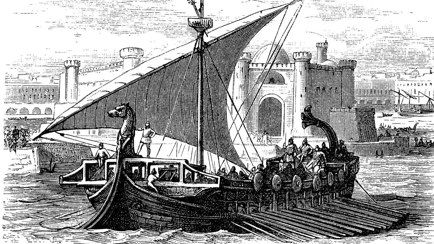 Los fenicios eran los maestros del tráfico marítimo mediterráneo y sus barcos fueron construidos con las mejores técnicas del pasado. (iStock)
