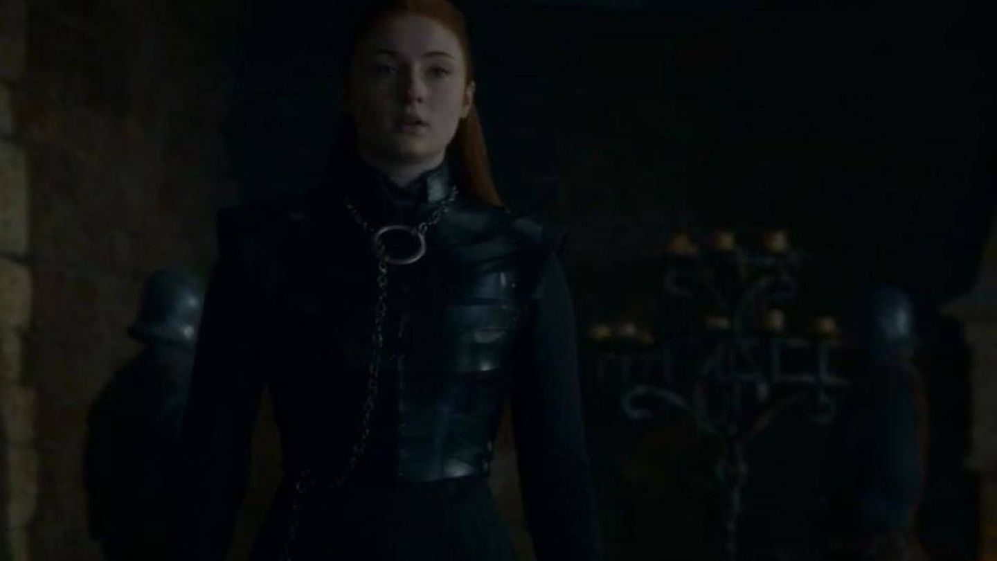Sansa Stark luce armadura en 'Juego de Tronos'. (HBO)