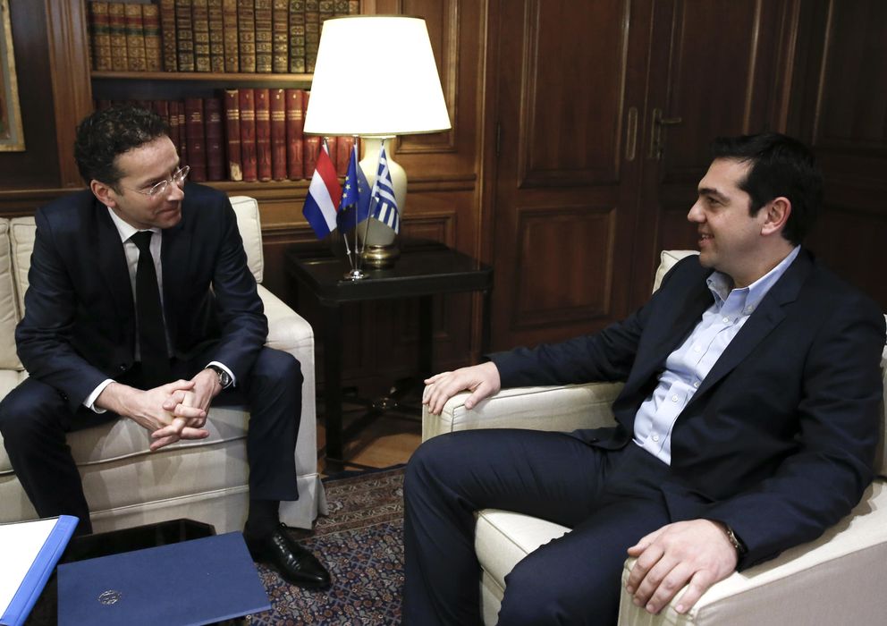 Foto: El presidente del Eurogrupo, Jeroen Dijsselbloem, se entrevistó este viernes con Alexis Tsipras en Atenas. (Gtres)