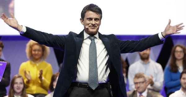 Foto: El candidato a la alcaldía de Barcelona, Manuel Valls. (EFE)