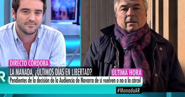 Foto: El abogado de La Manada en conexión con 'El programa de Ana Rosa'. (Mediaset España)