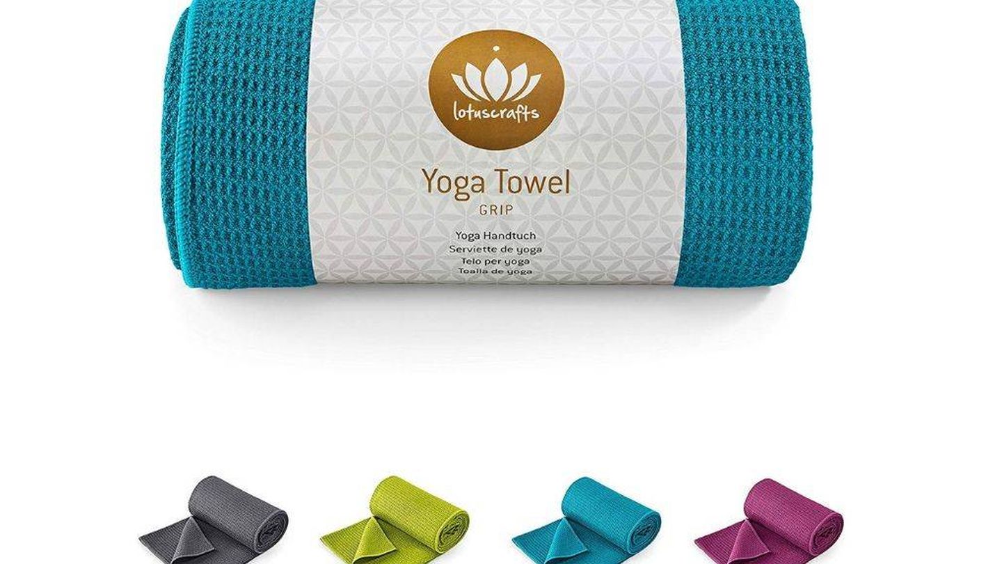 Toalla antideslizante especial para yoga