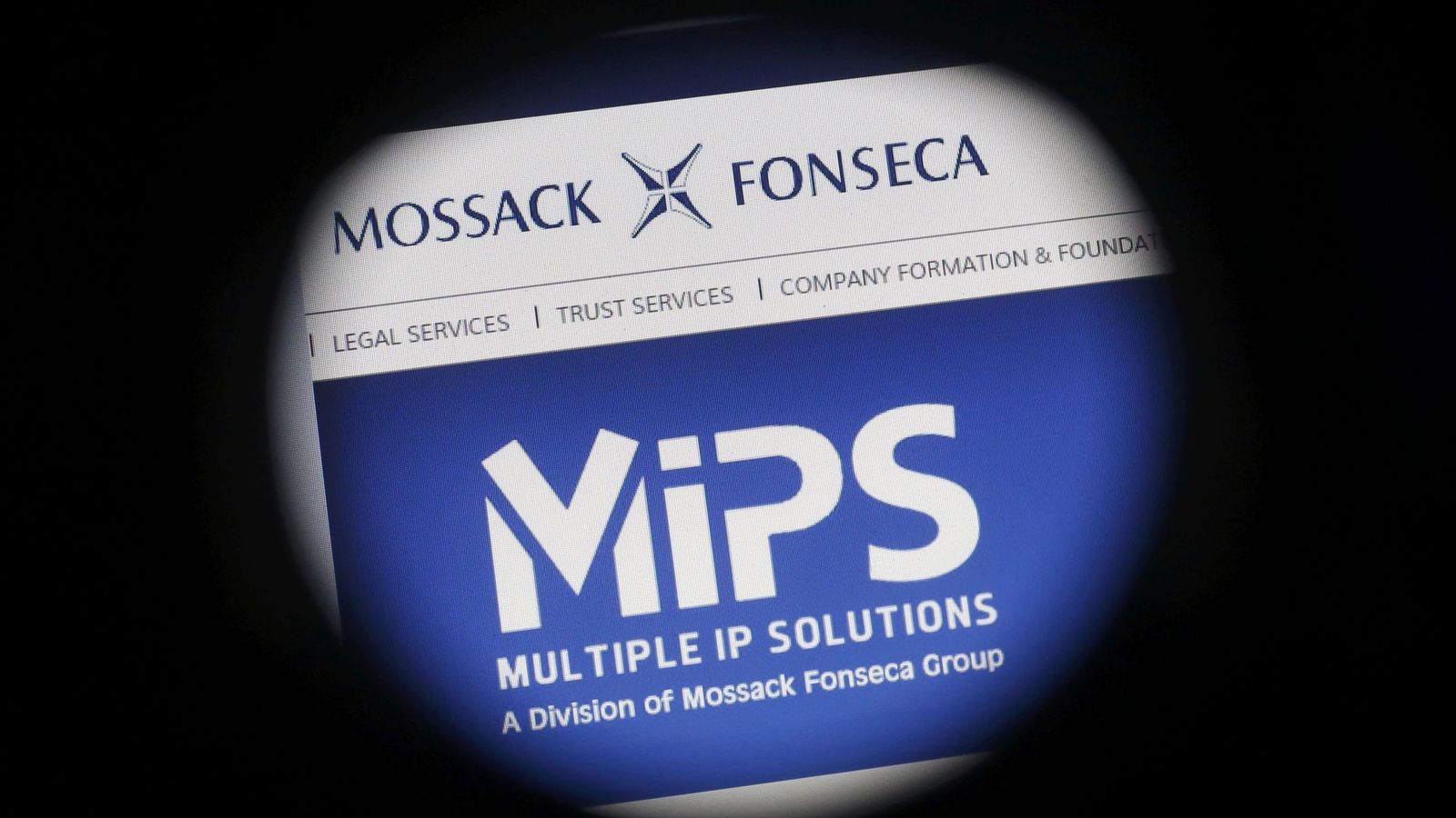 Foto: Página web del bufete panameño Mossack Fonseca. (Reuters)